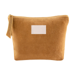 Neceser para publicidad con acabado atercipelado 325 g/m2 Fluffy color naranja sexta vista