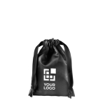 Bolsita de tela satinada personalizada para presentación Small Satin color negro vista principal