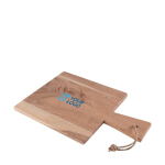Tabla de cocina cuadrada con mango de acacia para empresas Acacia vista principal