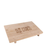 Tablas de sushi personalizadas con logotipo y soportes Sushi vista principal