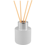 Set aromático de difusor de 50ml y vela perfumada Wellness color blanco vista detalle