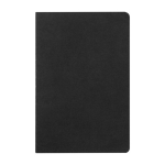 Cuaderno personalizado barato de cartón A5 hojas a rayas Journal Color color negro primera vista