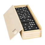 Juego de dominó publicitario en caja de madera Dominó WoodBox color madera tercera vista