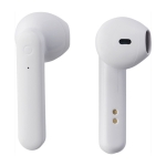 Auriculares Bluetooth 5.0 con estuche de bambú Bamboo Air color blanco tercera vista