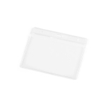 Identificador horizontal plástico con agujeros de mosquetón 11x9cm varios colores