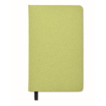 Libreta ecológica personalizada con semillas A5 hojas a rayas Grow color verde lima