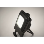 Mini linterna COB recargable con mosquetón para regalar a clientes Clip color negro vista fotografía cuarta vista