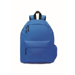 Mochila personalizada de poliéster RPET sencilla de colores Student color azul real segunda vista