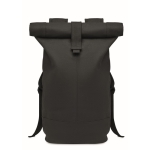 Mochila rolltop de alta calidad 340 g/m2 ideal para senderismo Roll color negro segunda vista