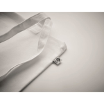 Bolsa de canvas orgánico en color 270 g/m2 Eco Strong Colors color blanco vista fotografía tercera vista