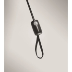 Paraguas plegable antiviento con sistema automático Ø119 Protect color gris vista fotografía quinta vista