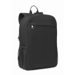 Mochila para portátil en canvas lavado de 340 g/m2 15'' Office color negro