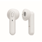 2 auriculares bluetooth TWS 5.0 para 3 horas con caja de bambú Blues color madera cuarta vista