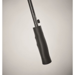 Paraguas cuadrado antiviento de fibra de vidrio Ø116 Square color negro vista fotografía quinta vista