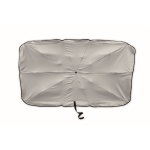 Parasol de coche tipo paraguas en pongee Calor color negro tercera vista