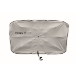 Parasol de coche tipo paraguas en pongee Calor color negro vista principal tercera vista