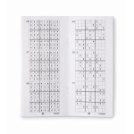 Juego sudoku de madera con 99 fichas para detalle de empresa color madera quinta vista