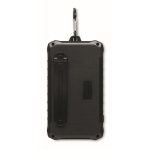 Powerbank solar con dinamo de manivela 8.000 mAh Solar Dynamo color negro tercera vista