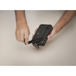 Powerbank solar con dinamo de manivela 8.000 mAh Solar Dynamo color negro vista principal