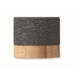 Altavoz de RPET y bambú con conexión 5.0 y manos libres Conscious color negro sexta vista