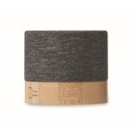 Altavoz de RPET y bambú con conexión 5.0 y manos libres Conscious color negro octava vista