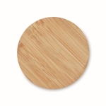 Altavoz de RPET y bambú con conexión 5.0 y manos libres Conscious color negro tercera vista bodegón 2