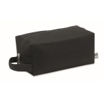 Neceser de canvas orgánico con cremallera 220 g/m2 Canvas Takeit color negro
