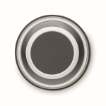 Botella de vidrio con aviso de hidratación 500ml Crystal Reminder color negro octava vista