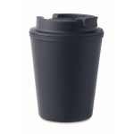 Vaso térmico de plástico reciclado con boquilla 300ml Recyclo color azul ultramarino