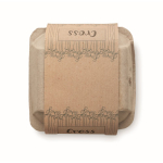 Kit de 4 macetas con semillas de berros para personalizar Kit de Eggs color beige tercera vista