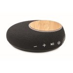 Sofisticado altavoz inalámbrico 5.0 con cargador MultiFunction color negro