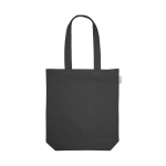 Bolsa con algodón reciclado disponible en varios colores 220 g/m2 color negro primera vista