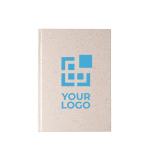 Cuaderno de tapa dura ecológico A5 hojas a rayas Rigid Elefant vista principal