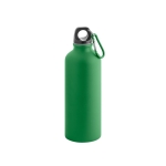 Botella de aluminio color mate con mosquetón 540ml Matt Cruiser color verde