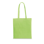 Bolsa de algodón reciclado y rPET en colores 180 g/m2 Reciclo Cairo color verde claro