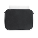 Funda para portátil corporativa softshell con interior acolchado 15'' color negro primera vista