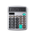 Calculadoras personalizadas 12 dígitos aluminio y plástico Maths primera vista