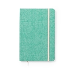 Cuaderno de algodón reciclado A5 hojas lisas Recycled Cotton color verde primera vista