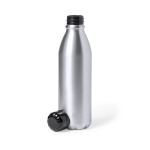 Bidón de aluminio reciclado plateado grande 750ml City Recycled segunda vista