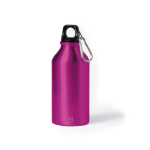 Botella de aluminio reciclado pequeña 400ml Cruiser Recycled color fucsia primera vista