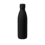 Botella grande de acero con acabado de goma 790ml Lifestyle SoftTouch color negro primera vista