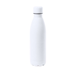 Botella grande de acero con acabado de goma 790ml Lifestyle SoftTouch color blanco primera vista