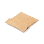 Portasnacks térmico de papel reciclado con cierre de velcro Snacks color natural segunda vista