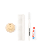 Set de viaje con cepillo de dientes, peine, pasta y jabón Essential vista principal