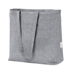 Bolsa de algodón reciclado con asas largas 140 g/m2 Shop Recycled segunda vista