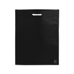 Bolsa de non-woven RPET de resistencia 3 kg 70 g/m2 MiniMart RPET color negro primera vista