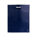 Bolsa de non-woven RPET de resistencia 3 kg 70 g/m2 MiniMart RPET color azul marino primera vista