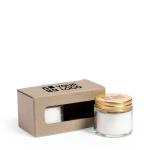 Velas aromáticas de flor Fresia con aceite en tarro de cristal Freesia vista principal