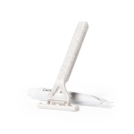 Set de afeitado eco con cuchilla de doble hoja y gel Shaving Kit color natural primera vista