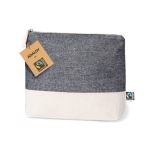 Neceser de algodón con certificado de comercio justo Duo FairTrade segunda vista